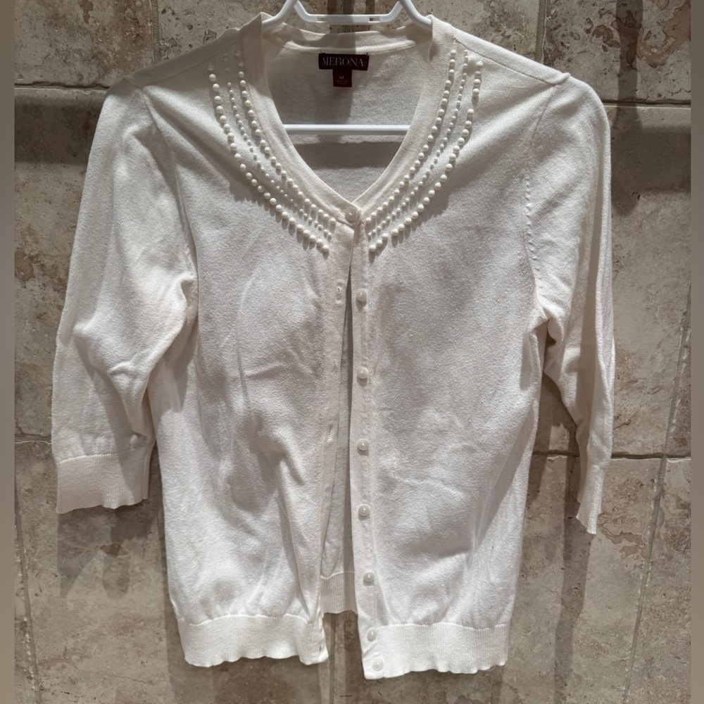 Merona Cream Cardigan